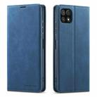 For Samsung Galaxy A22 5G Forwenw Dream Series Oil Edge Strong Magnetism Leather Phone Case(Blue) - 1