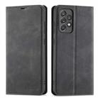 For Samsung Galaxy A53 5G Forwenw Dream Series Oil Edge Strong Magnetism Leather Phone Case(Black) - 1