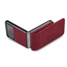 For Samsung Galaxy Z Flip3 5G Forwenw Dream Series Oil Edge Strong Magnetism Leather Phone Case(Red) - 1