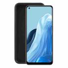 TPU Phone Case For OPPO F21 Pro 5G(Pudding Black) - 1