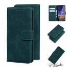 For Nokia 2.2 Skin Feel Pure Color Flip Leather Phone Case(Green) - 1