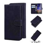 For Nokia 2.2 Skin Feel Pure Color Flip Leather Phone Case(Black) - 1