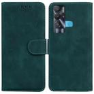 For Tecno Pova Neo LE6 Skin Feel Pure Color Flip Leather Phone Case(Green) - 1