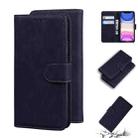 For iPhone 11 Skin Feel Pure Color Flip Leather Phone Case (Black) - 1