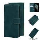 For iPhone 11 Pro Max Skin Feel Pure Color Flip Leather Phone Case (Green) - 1