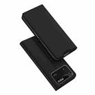 For Xiaomi Poco M4 Pro 4G DUX DUCIS Skin Pro Series Shockproof Leather Phone Case(Black) - 1