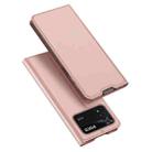 For Xiaomi Poco M4 Pro 4G DUX DUCIS Skin Pro Series Shockproof Leather Phone Case(Rose Gold) - 1