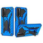 For Huawei P Smart 2021 / Y7a Shockproof TPU + PC Phone Case(Blue) - 1