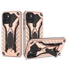 For Samsung Galaxy A03 164mm Shockproof TPU + PC Phone Case(Rose Gold) - 1
