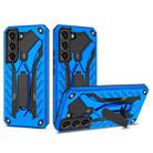 For Samsung Galaxy S22+ 5G Shockproof TPU + PC Phone Case(Blue) - 1