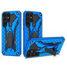 For Samsung Galaxy S22 Ultra 5G Shockproof TPU + PC Phone Case(Blue) - 1