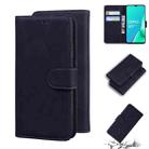For OPPO A9 2020/A5 2020/A11X Skin Feel Pure Color Flip Leather Phone Case(Black) - 1