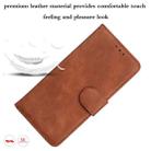 For OPPO A52/A92/A72 Skin Feel Pure Color Flip Leather Phone Case(Brown) - 5