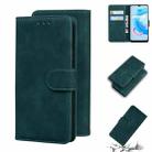 For OPPO Realme C20 Skin Feel Pure Color Flip Leather Phone Case(Green) - 1