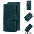 For OPPO Realme C21Y Skin Feel Pure Color Flip Leather Phone Case(Green) - 1