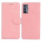 For OPPO Realme GT Master Skin Feel Pure Color Flip Leather Phone Case(Pink) - 1