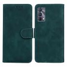 For OPPO Realme GT Master Skin Feel Pure Color Flip Leather Phone Case(Green) - 1