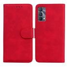 For OPPO Realme GT Master Skin Feel Pure Color Flip Leather Phone Case(Red) - 1