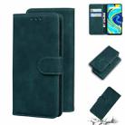 For UMIDIGI A7 Pro Skin Feel Pure Color Flip Leather Phone Case(Green) - 1