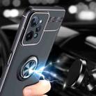 For OPPO Realme C31 Metal Ring Holder 360 Degree Rotating TPU Phone Case(Black) - 7