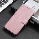 For vivo Y15S 2021/Y15A Classic Calf Texture PU + TPU Horizontal Flip Leather Case(Rose Gold) - 1