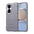For Huawei P50E Full Coverage Shockproof TPU Case(Grey) - 1