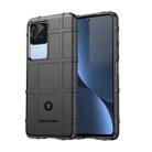 For Xiaomi Poco F4 Full Coverage Shockproof TPU Case(Black) - 1