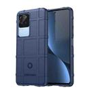 For Xiaomi Redmi K50 Full Coverage Shockproof TPU Case(Blue) - 1