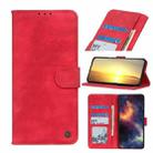 For OPPO Realme GT Neo3 Antelope Texture Magnetic Buckle Leather Phone Case(Red) - 1