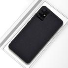 For Galaxy A51 Shockproof Cloth Protective Case(Black) - 1