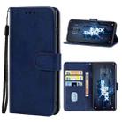 For Xiaomi Black Shark 5 Leather Phone Case(Blue) - 1