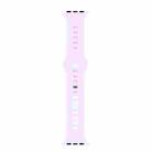 Liquid Silicone Watch Band For Apple Watch Ultra 49mm / Series 8&7 45mm / SE 2&6&SE&5&4 44mm / 3&2&1 42mm(Lavender Purple) - 1