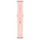 Liquid Silicone Watch Band For Apple Watch Ultra 49mm / Series 8&7 45mm / SE 2&6&SE&5&4 44mm / 3&2&1 42mm(Retro Rose) - 1