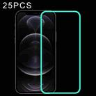 For iPhone 12 / 12 Pro 25pcs Luminous Shatterproof Airbag Tempered Glass Film - 1