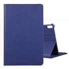 For Huawei Matepad Pro 10.8 inch 360 Degree Rotation Litchi Texture Flip Leather Case with Holder(Blue) - 1