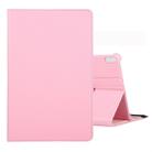 For Huawei Matepad Pro 10.8 inch 360 Degree Rotation Litchi Texture Flip Leather Case with Holder(Pink) - 1