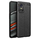 For OPPO Realme GT Neo3 Litchi Texture TPU Shockproof Case(Black) - 1