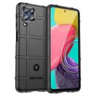 For Samsung Galaxy M53 Full Coverage Shockproof TPU Phone Case(Black) - 1