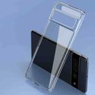 For Google Pixel 7 Pro Crystal PC + TPU Phone Case(Transparent) - 1