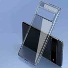 For Google Pixel 7 Crystal PC + TPU Phone Case(Transparent Black) - 1