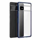 For Google Pixel 7 Pro Four-corner Shockproof TPU + PC Protective Case(Blue) - 1