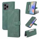 For Honor 60 SE AZNS Dream II Skin Feel Horizontal Flip Leather Case(Green) - 1