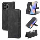 For Honor 60 SE AZNS Dream II Skin Feel Horizontal Flip Leather Case(Black) - 1