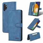 For Samsung Galaxy A13 4G AZNS Dream II Skin Feel Horizontal Flip Leather Case(Blue) - 1