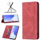 For Honor 50 / Huawei nova 9 Magnetic RFID Blocking Anti-Theft Leather Phone Case(Red) - 1