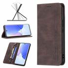 For Honor 50 / Huawei nova 9 Magnetic RFID Blocking Anti-Theft Leather Phone Case(Brown) - 1
