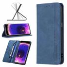 For OPPO Find X5 Magnetic RFID Blocking Anti-Theft Leather Phone Case(Blue) - 1