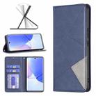 For Honor 50 / Huawei nova 9 Prismatic Invisible Magnetic Leather Phone Case(Blue) - 1