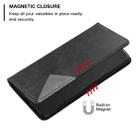 For Xiaomi 12 Pro Prismatic Invisible Magnetic Leather Phone Case(Black) - 4