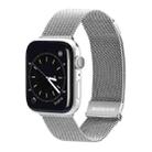 DUX DUCIS Milanese Watchband For Apple Watch Series 9&8&7 41mm / SE 3&SE 2&6&SE&5&4 40mm / 3&2&1 38mm(Silver) - 1